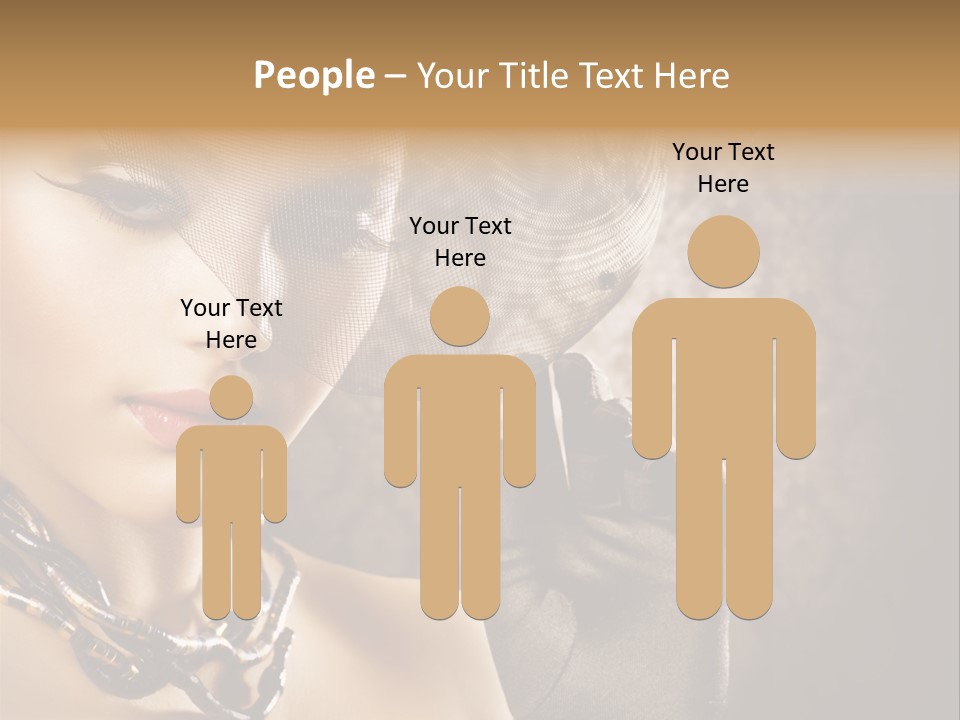 Beauty Portrait PowerPoint Template