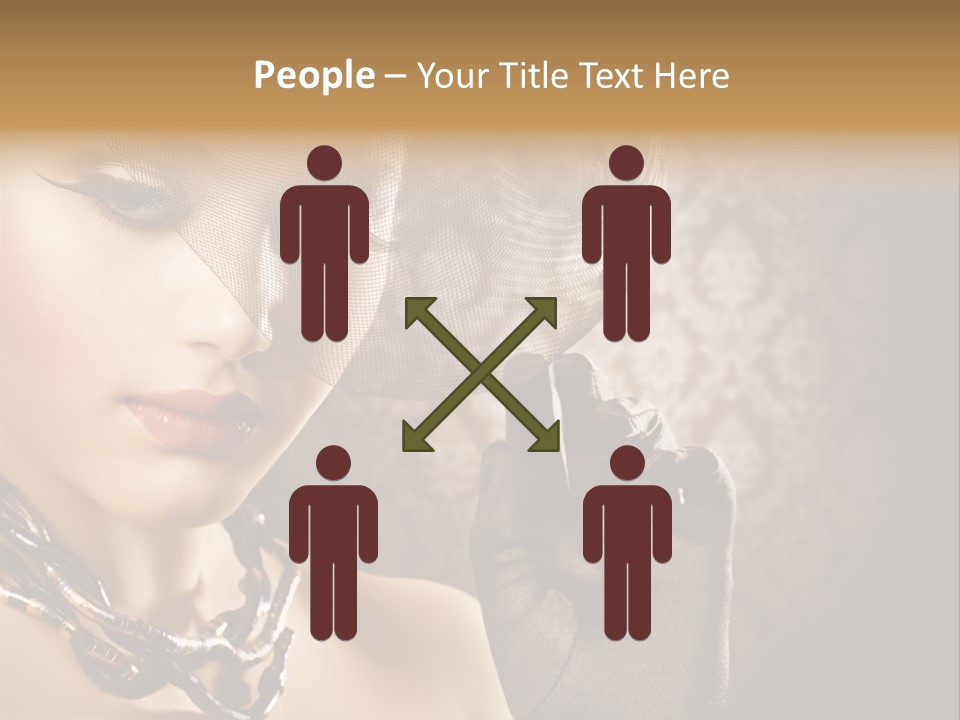 Beauty Portrait PowerPoint Template