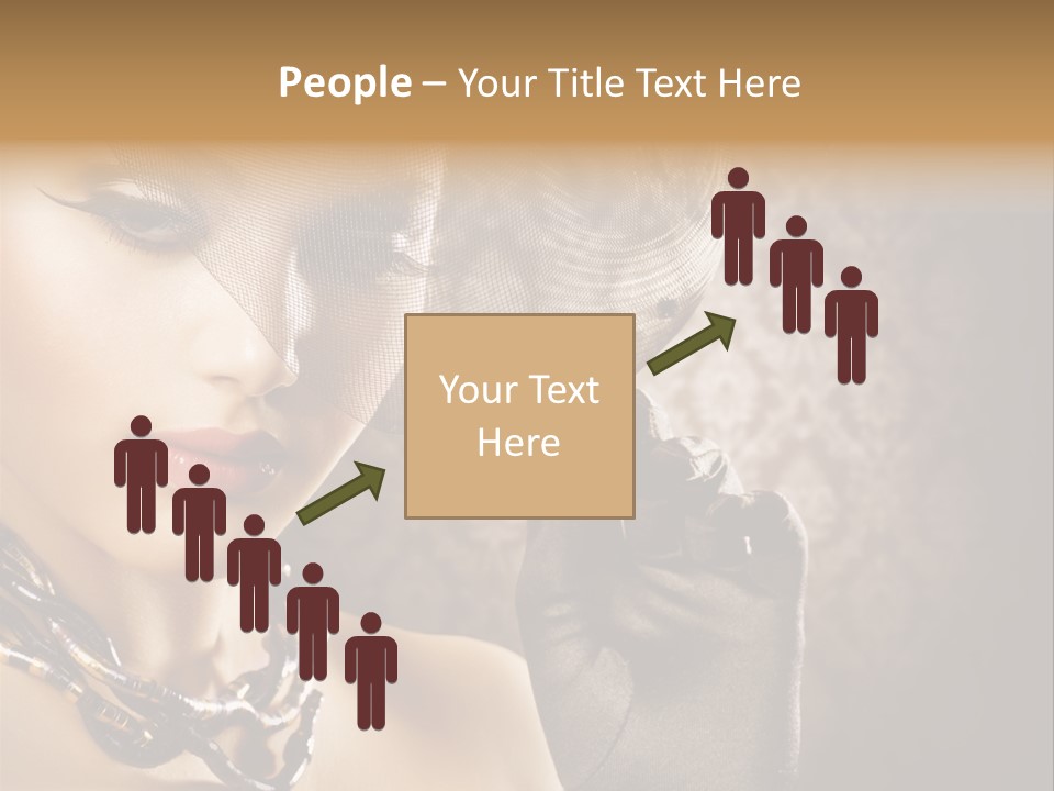 Beauty Portrait PowerPoint Template