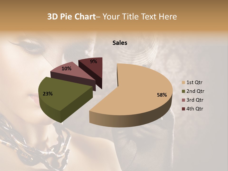 Beauty Portrait PowerPoint Template