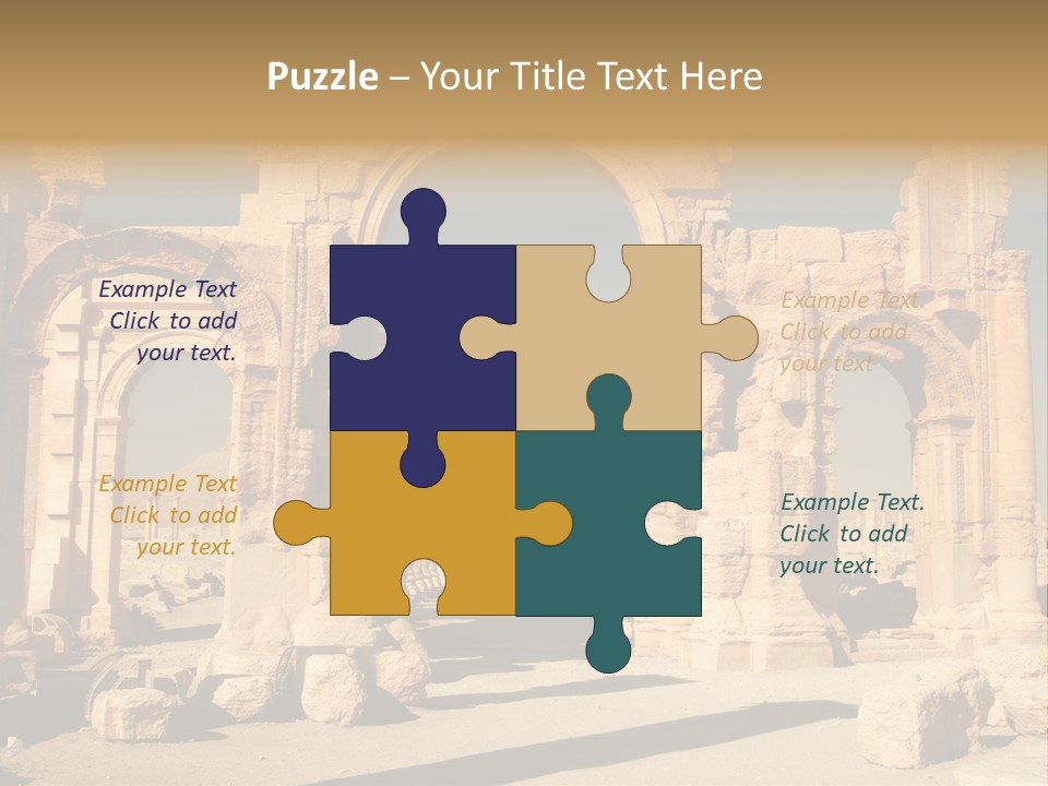 Roman Palmyra: Identity, Community, And State Formation [Book] PowerPoint Template