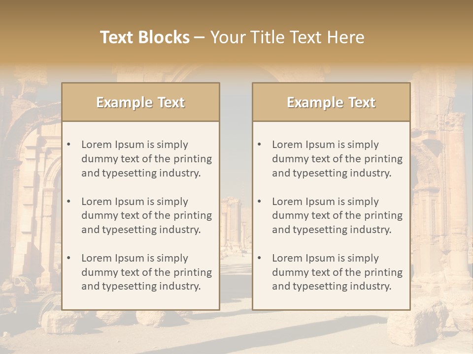 Roman Palmyra: Identity, Community, And State Formation [Book] PowerPoint Template