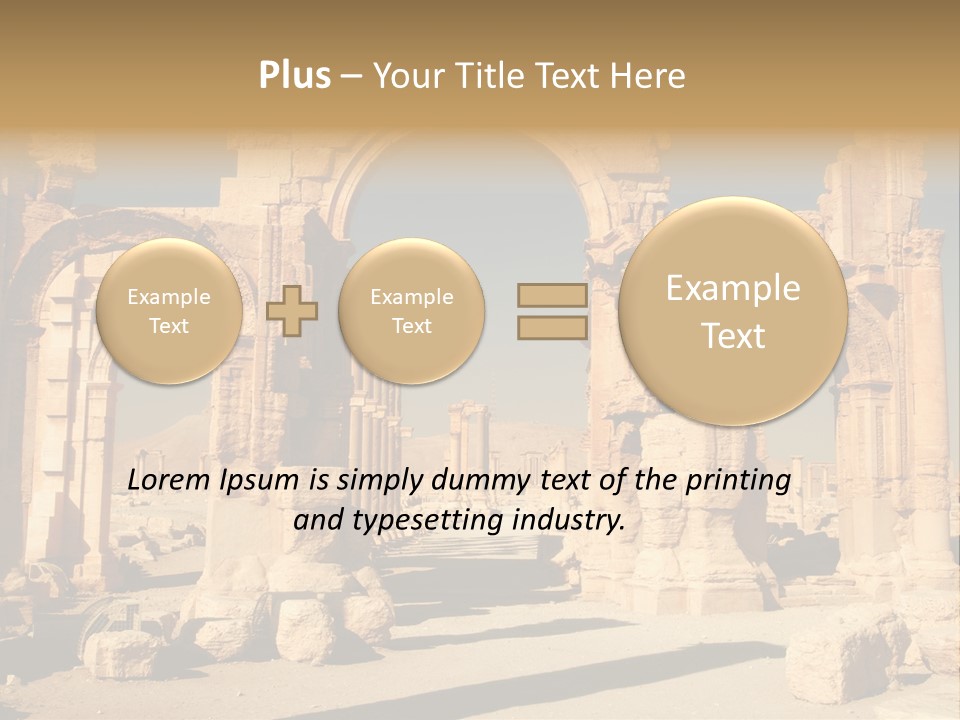 Roman Palmyra: Identity, Community, And State Formation [Book] PowerPoint Template