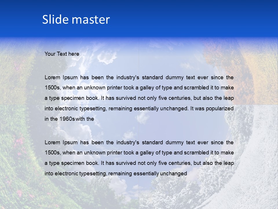 Four Seasons PowerPoint Template