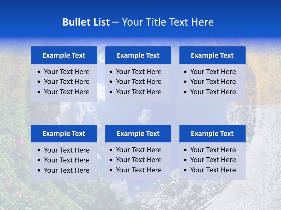 Four Seasons PowerPoint Template