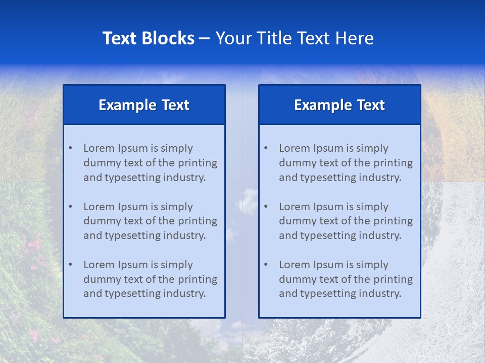 Four Seasons PowerPoint Template