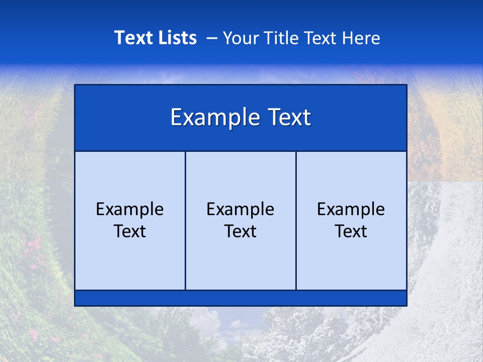 Four Seasons PowerPoint Template