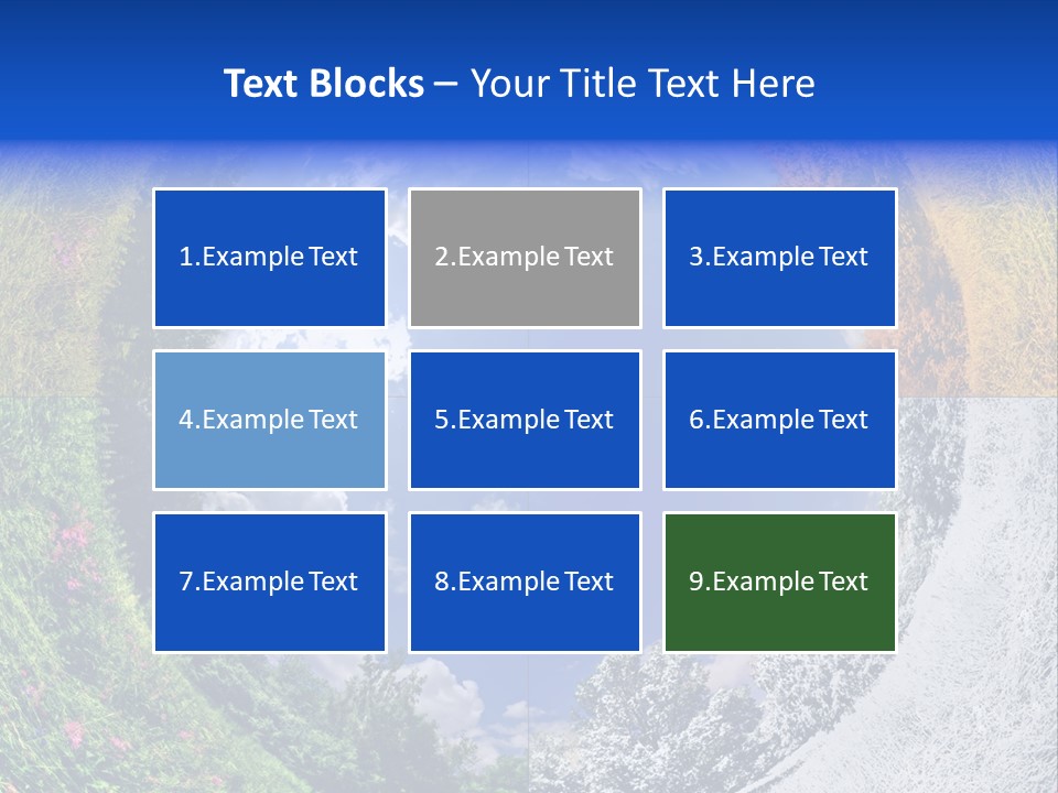 Four Seasons PowerPoint Template