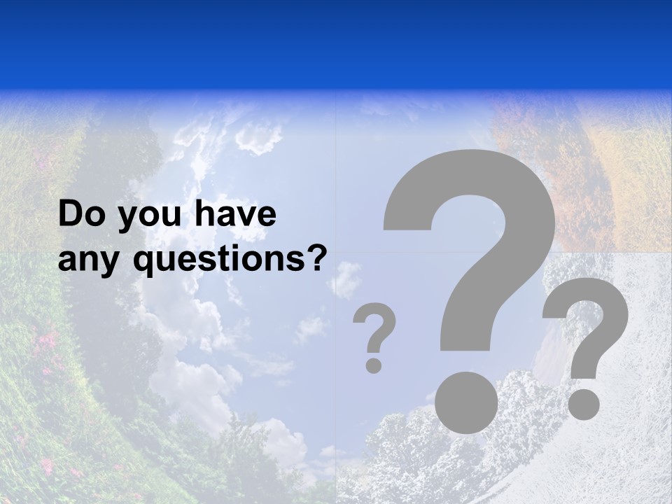 Four Seasons PowerPoint Template