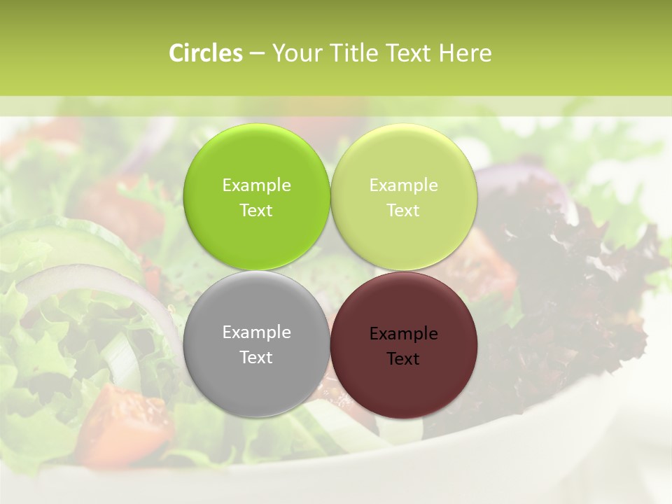 Healthy Salad PowerPoint Template