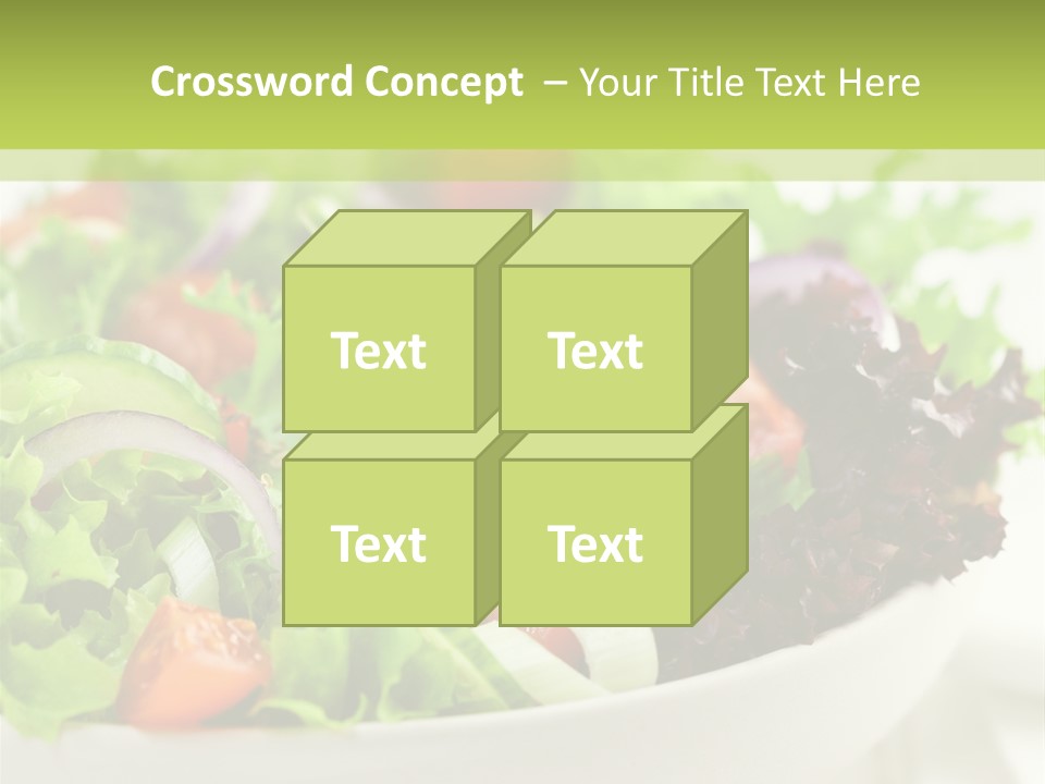 Healthy Salad PowerPoint Template