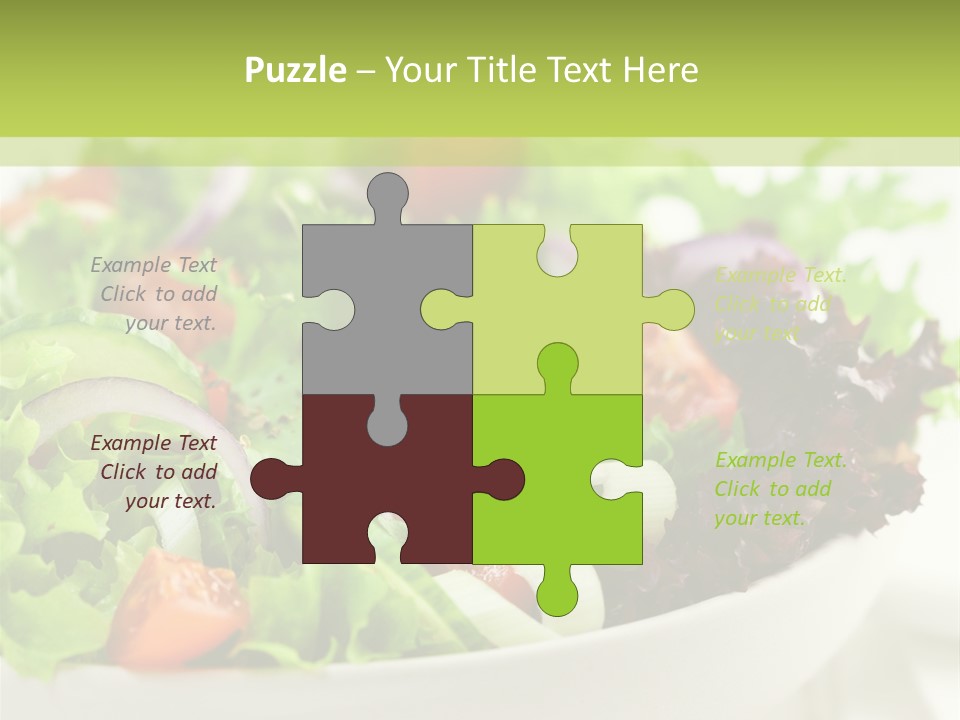 Healthy Salad PowerPoint Template