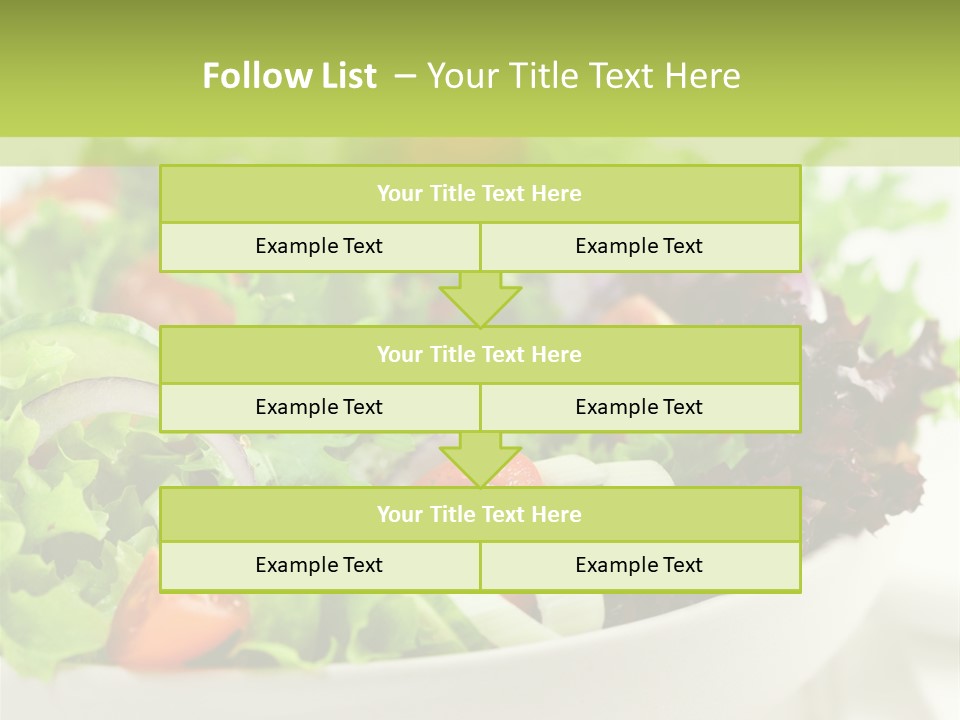 Healthy Salad PowerPoint Template