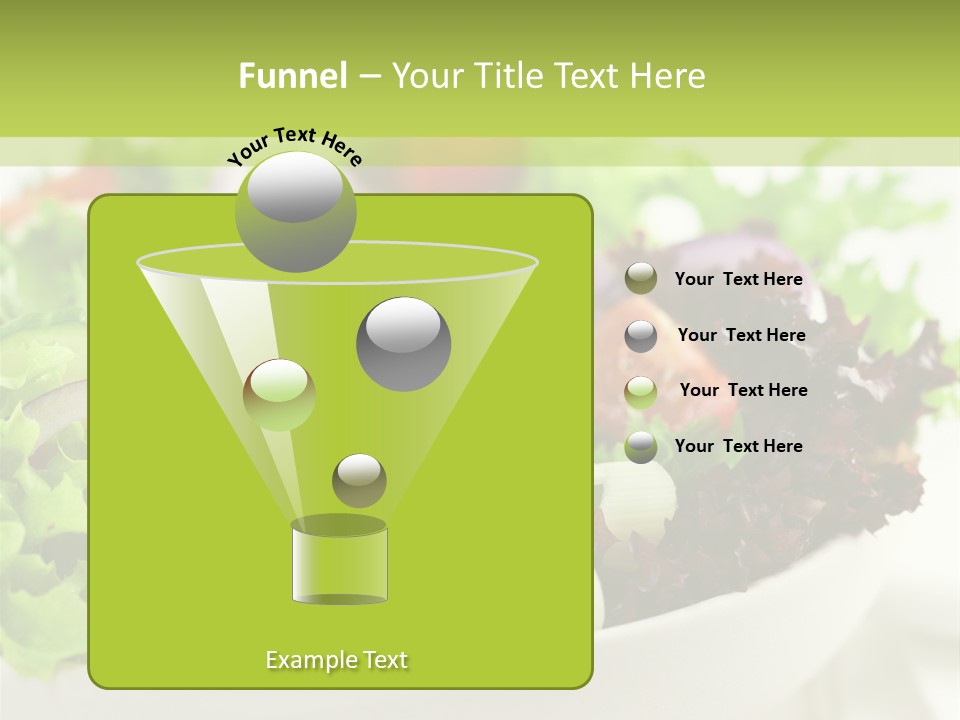 Healthy Salad PowerPoint Template