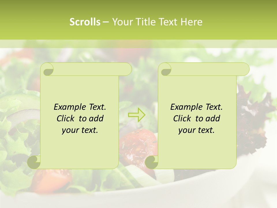 Healthy Salad PowerPoint Template