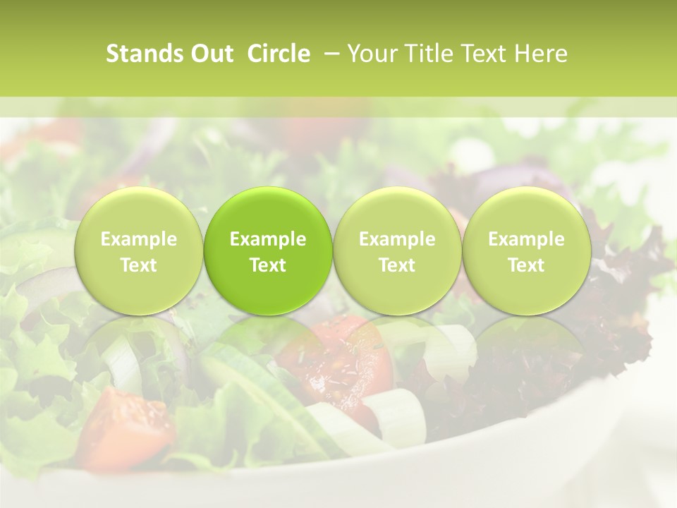 Healthy Salad PowerPoint Template