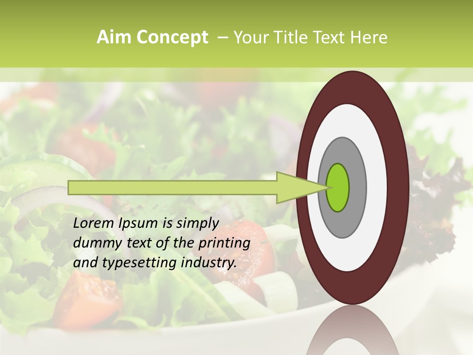 Healthy Salad PowerPoint Template