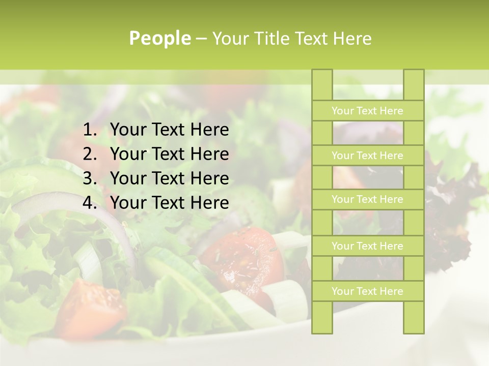 Healthy Salad PowerPoint Template