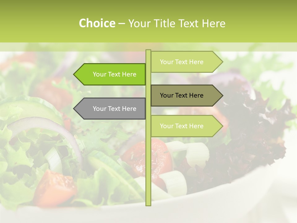 Healthy Salad PowerPoint Template