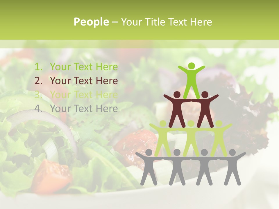Healthy Salad PowerPoint Template