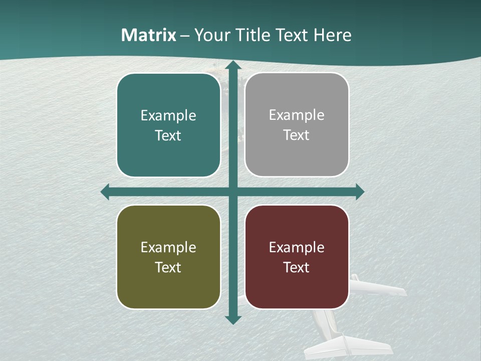 Heart Shaped Island PowerPoint Template
