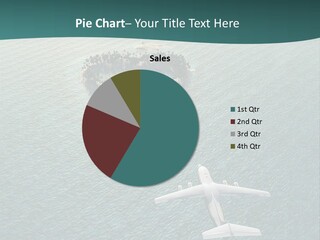 Heart Shaped Island PowerPoint Template