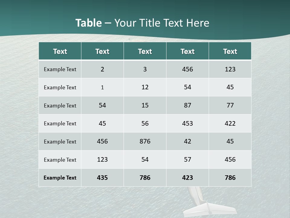 Heart Shaped Island PowerPoint Template