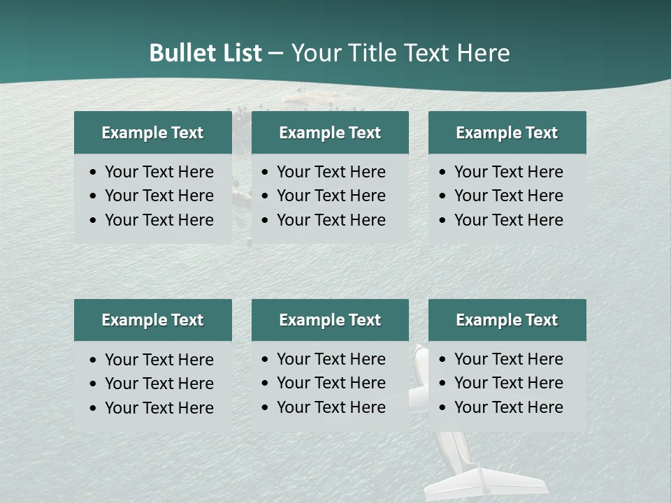 Heart Shaped Island PowerPoint Template