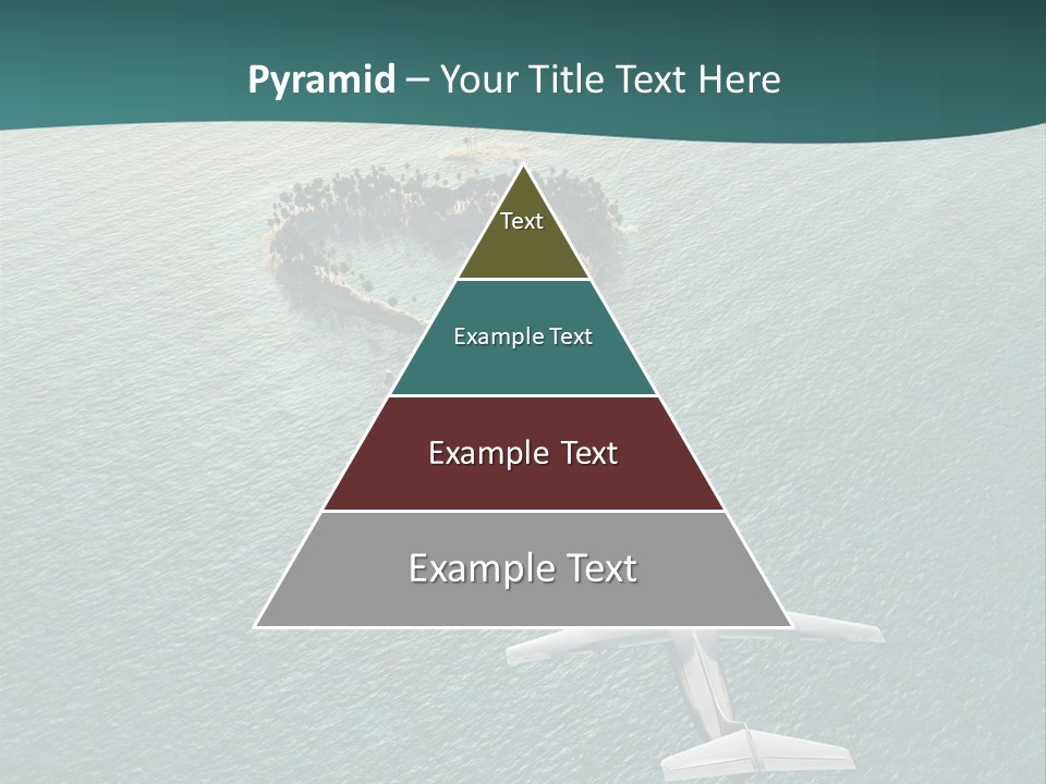 Heart Shaped Island PowerPoint Template