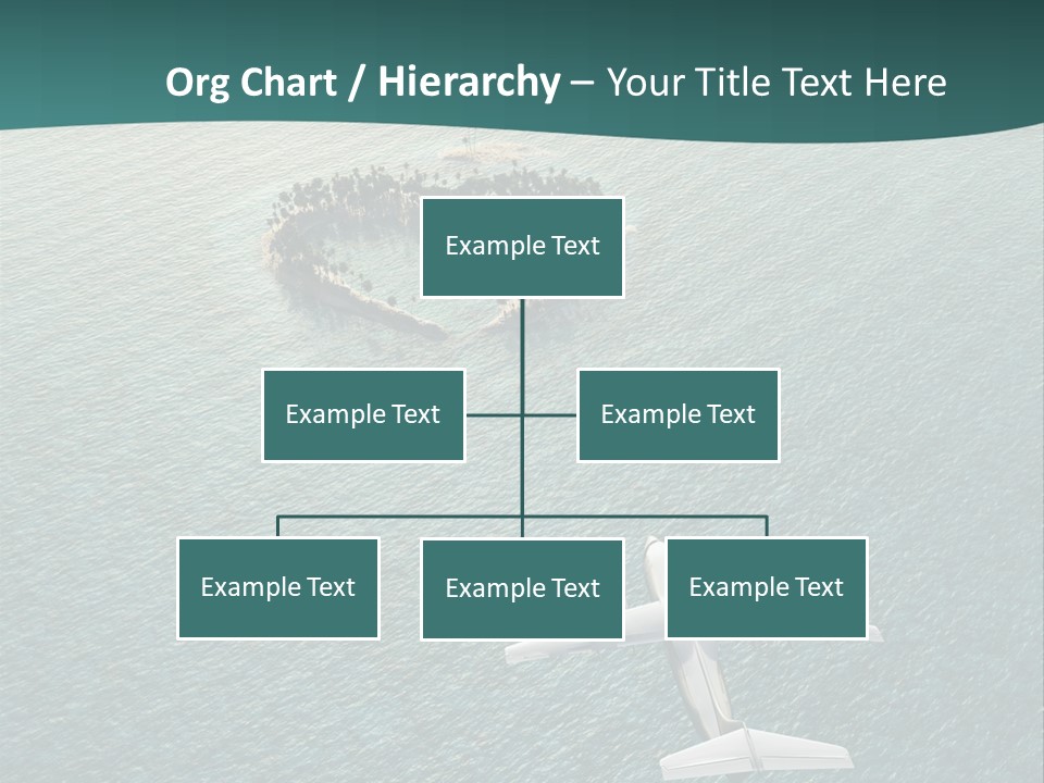 Heart Shaped Island PowerPoint Template
