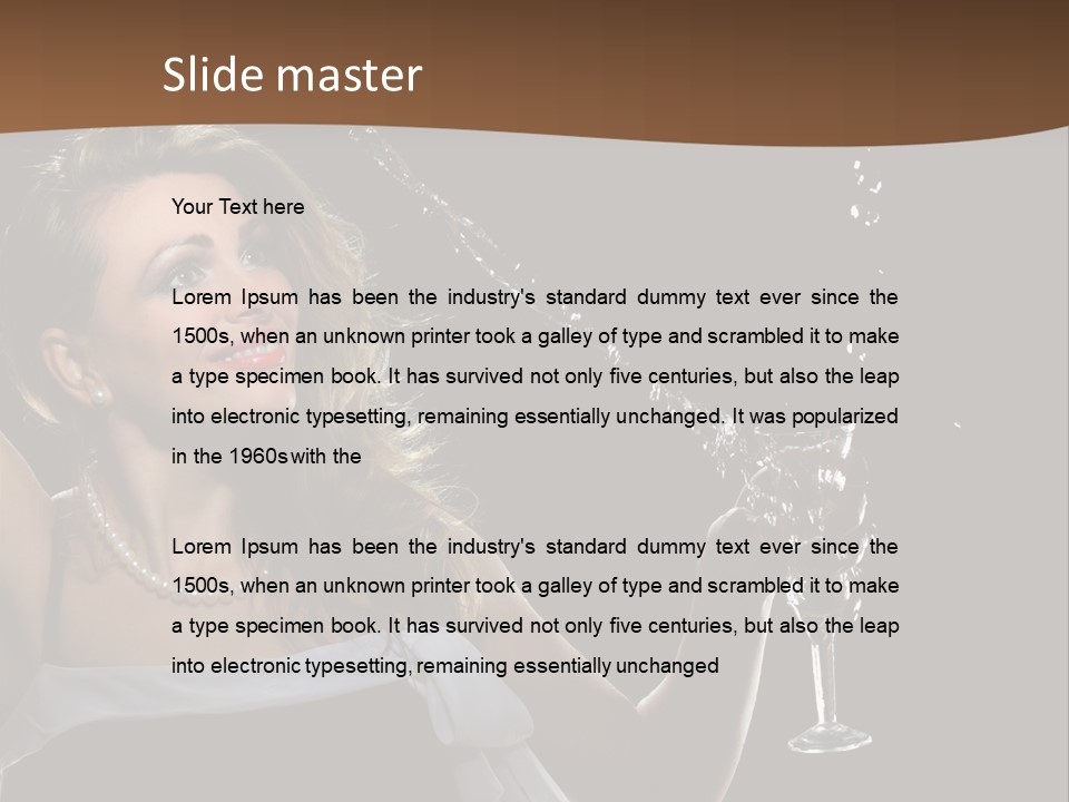 Sensual Background Play PowerPoint Template