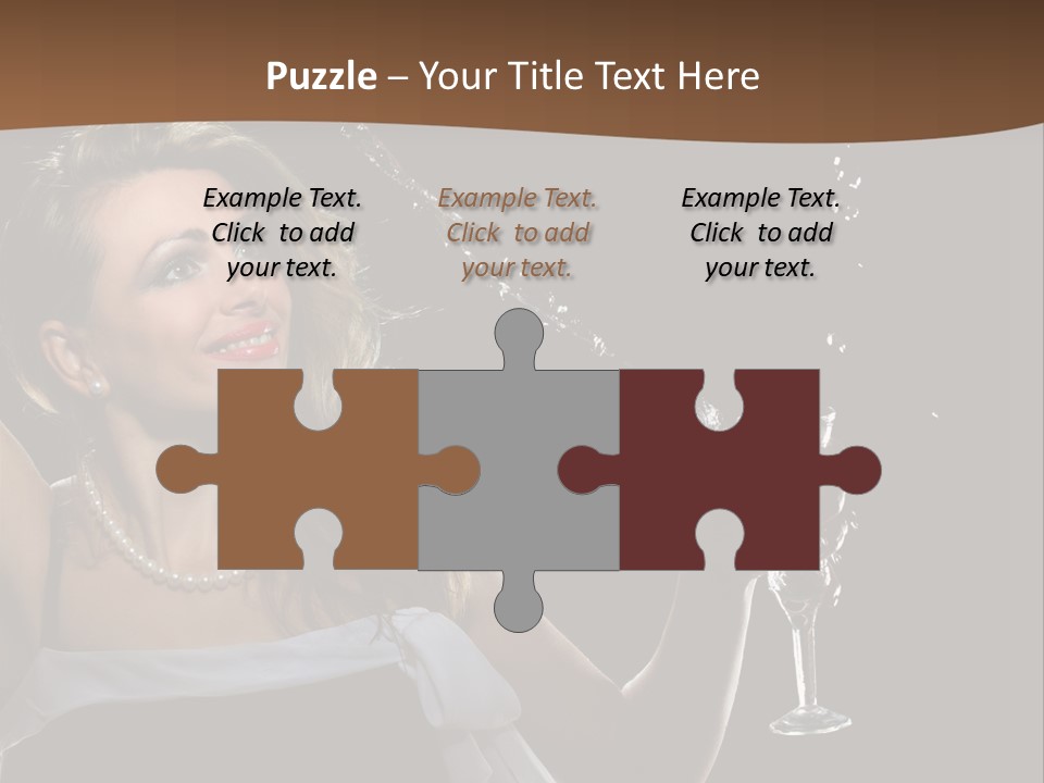 Sensual Background Play PowerPoint Template