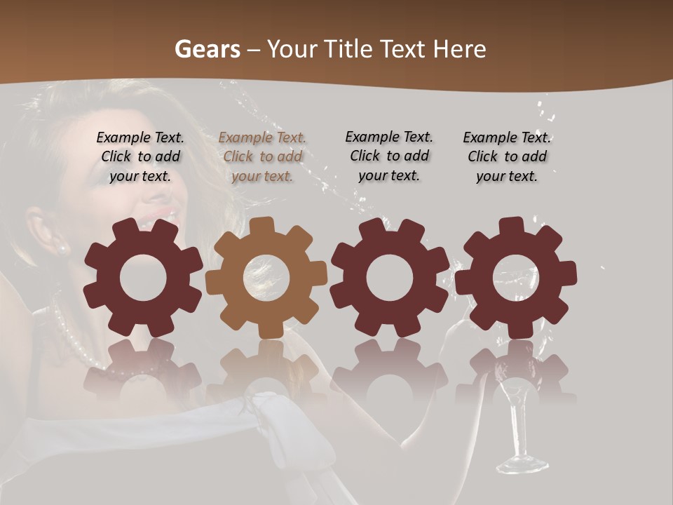 Sensual Background Play PowerPoint Template