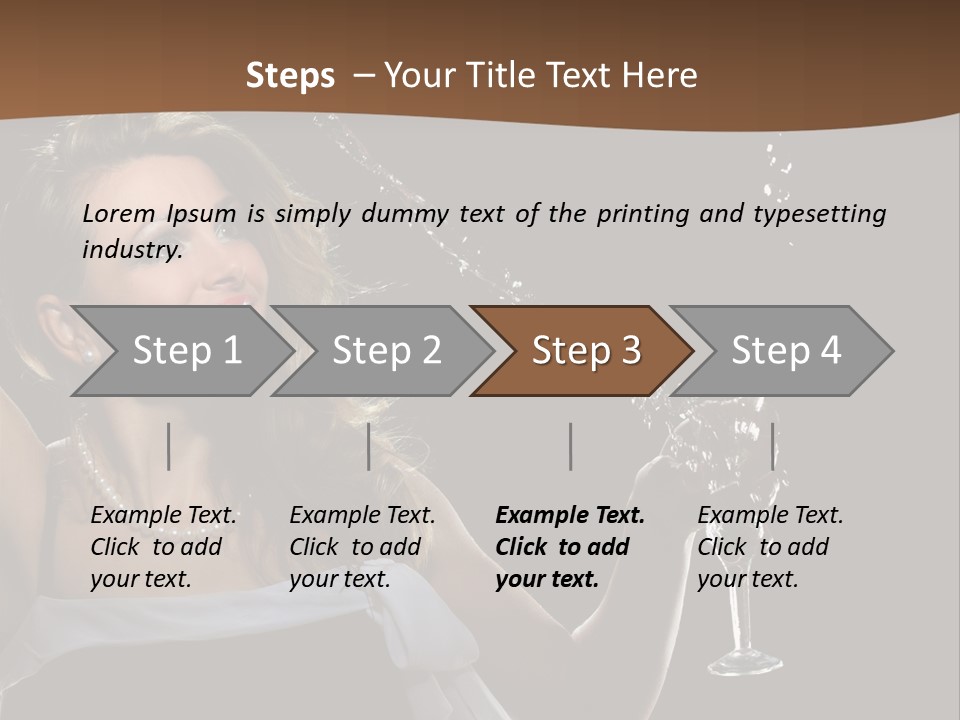 Sensual Background Play PowerPoint Template