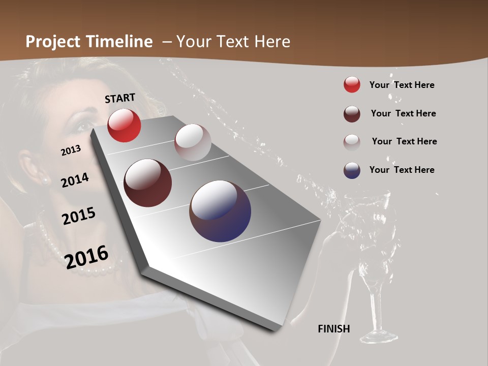 Sensual Background Play PowerPoint Template