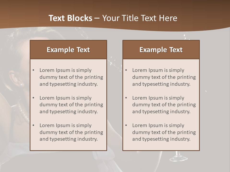 Sensual Background Play PowerPoint Template