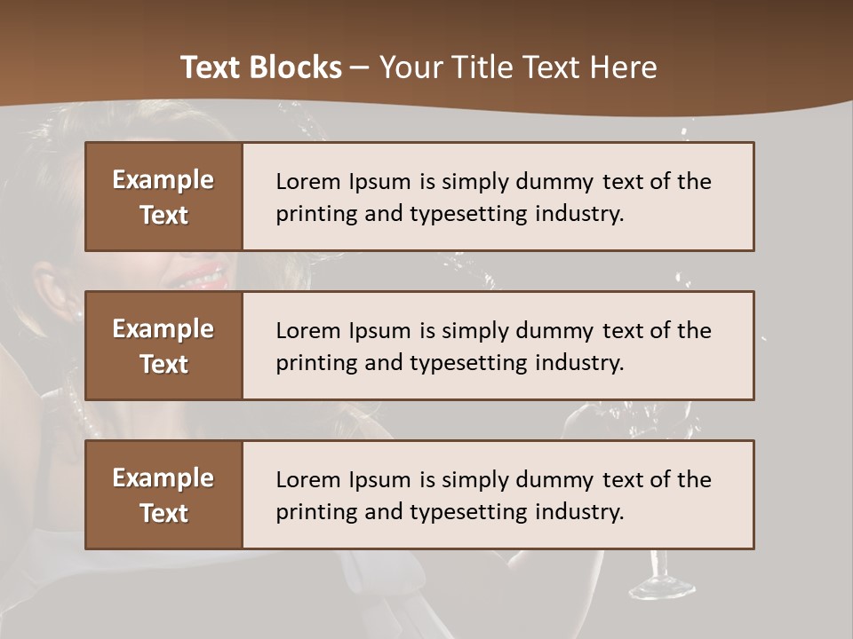 Sensual Background Play PowerPoint Template