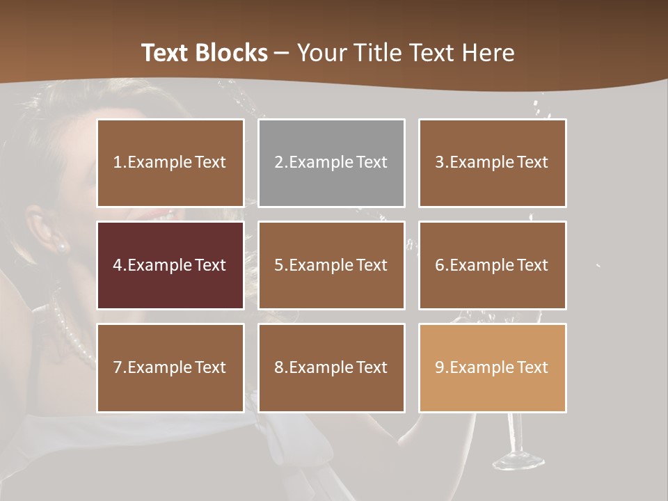 Sensual Background Play PowerPoint Template