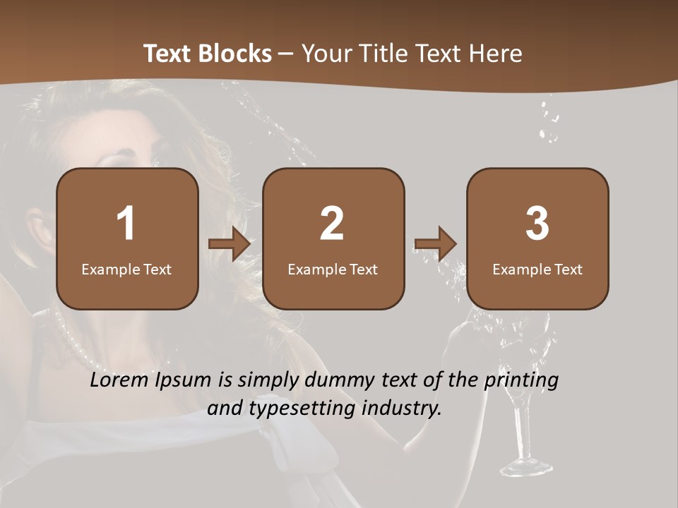 Sensual Background Play PowerPoint Template