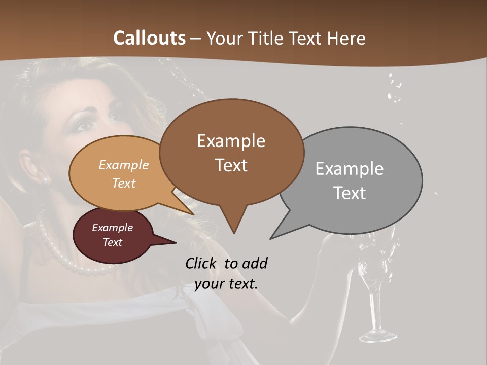 Sensual Background Play PowerPoint Template