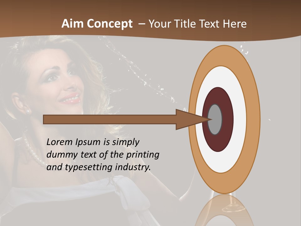 Sensual Background Play PowerPoint Template