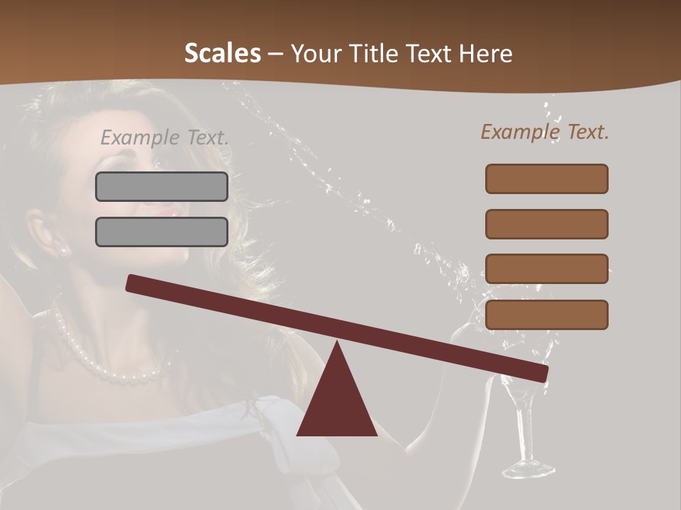 Sensual Background Play PowerPoint Template