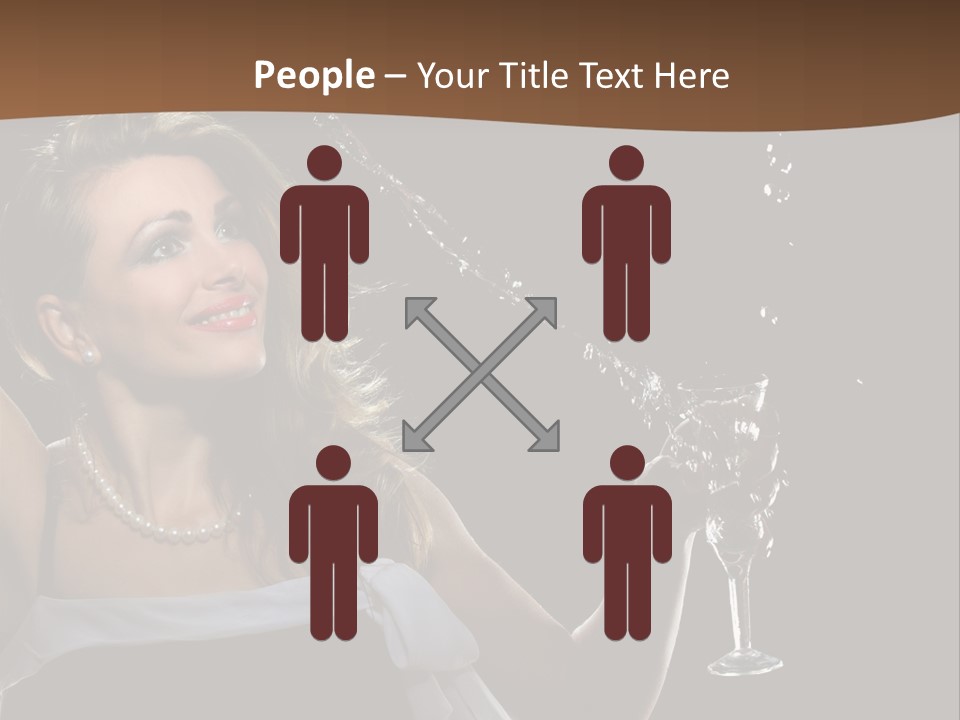 Sensual Background Play PowerPoint Template