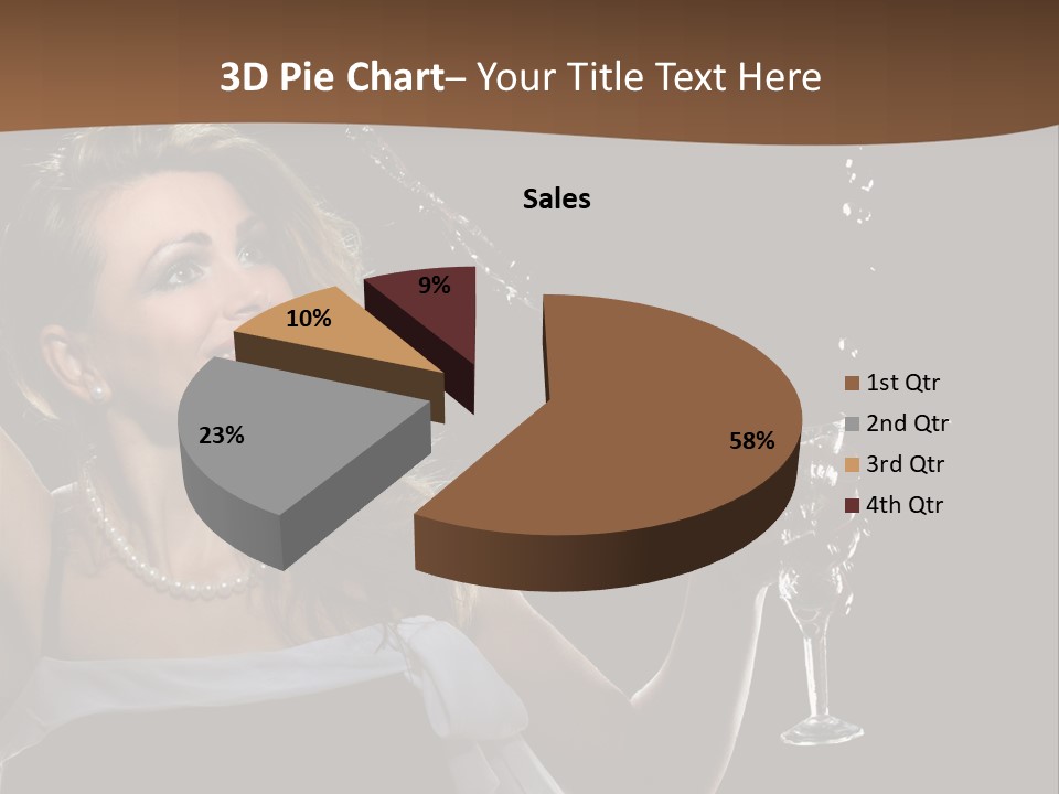 Sensual Background Play PowerPoint Template