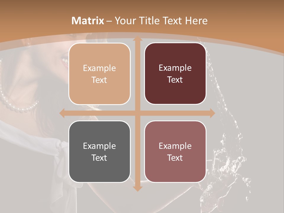 Style Dance Brunette PowerPoint Template