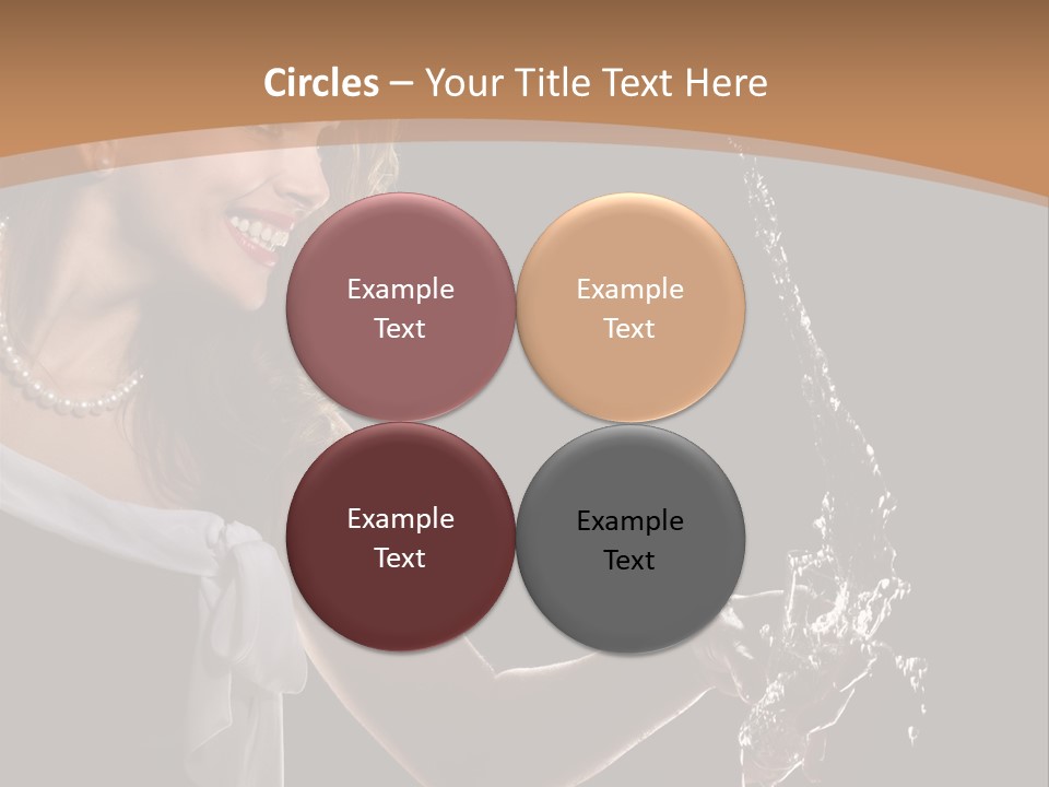 Style Dance Brunette PowerPoint Template