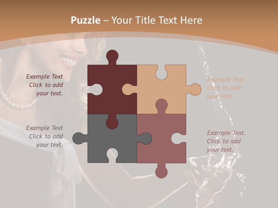 Style Dance Brunette PowerPoint Template