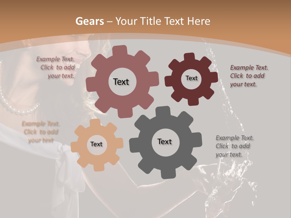 Style Dance Brunette PowerPoint Template