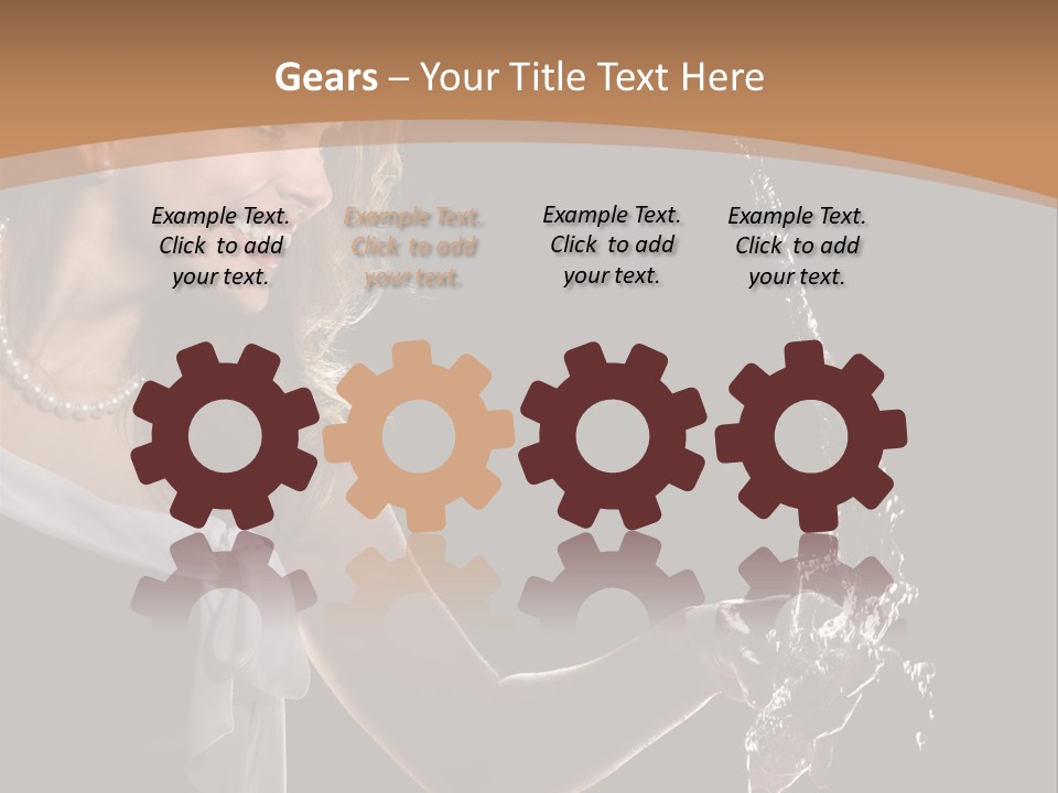 Style Dance Brunette PowerPoint Template