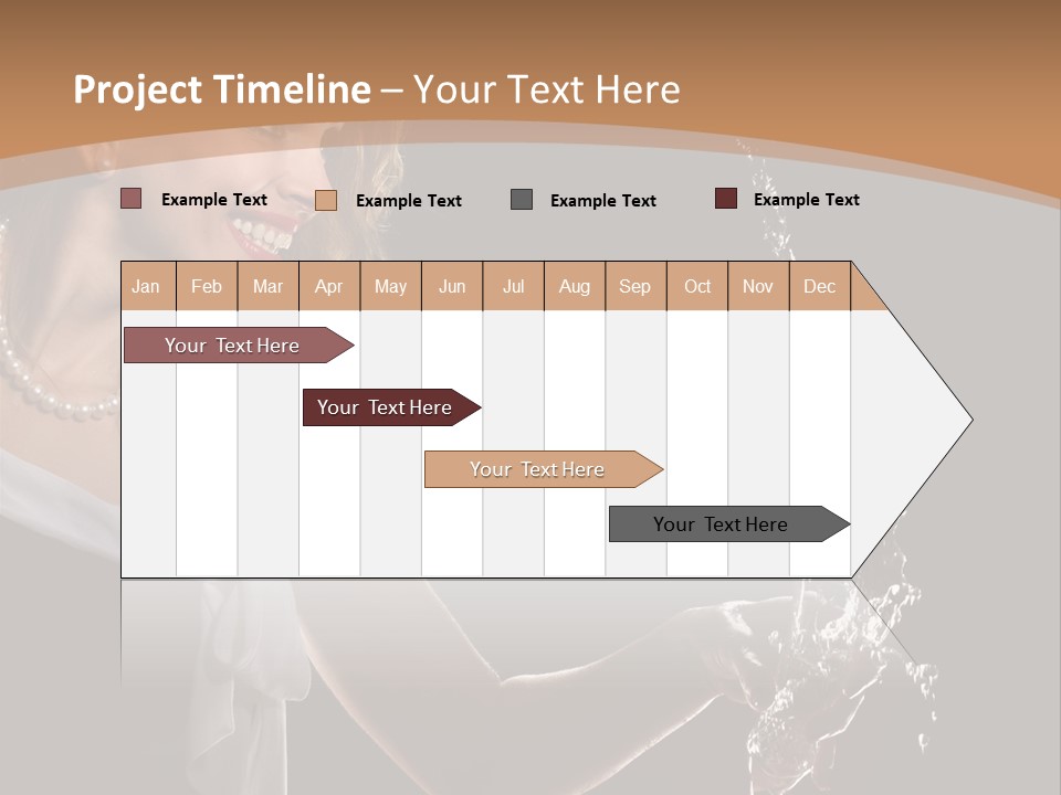 Style Dance Brunette PowerPoint Template